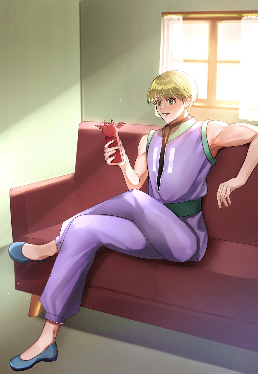 shalnark (hunter x hunter) drawn by ayuyaki