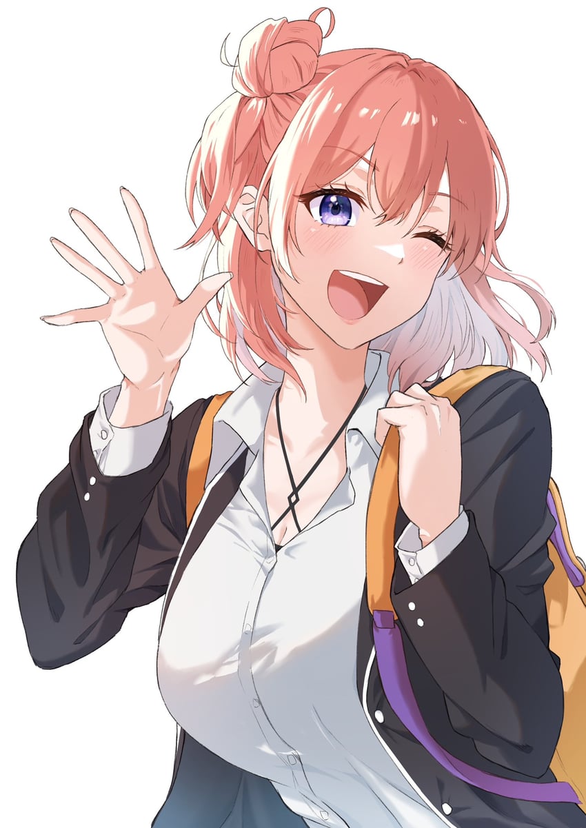 yuigahama yui (yahari ore no seishun lovecome wa machigatteiru.) drawn by light_(lightpicture33)