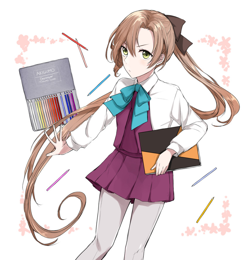 akigumo (kantai collection and 1 more) drawn by morinaga_miki