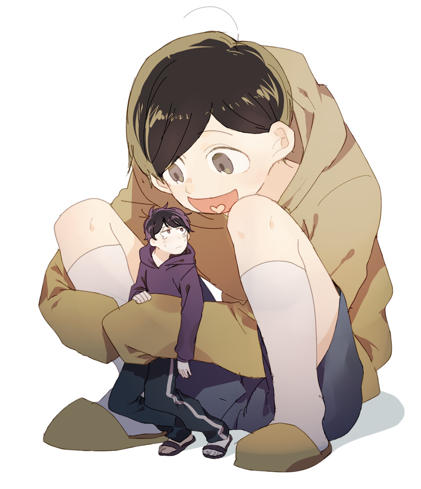 matsuno ichimatsu and matsuno jyushimatsu (osomatsu and 2 more) drawn by newo_(shinra-p)