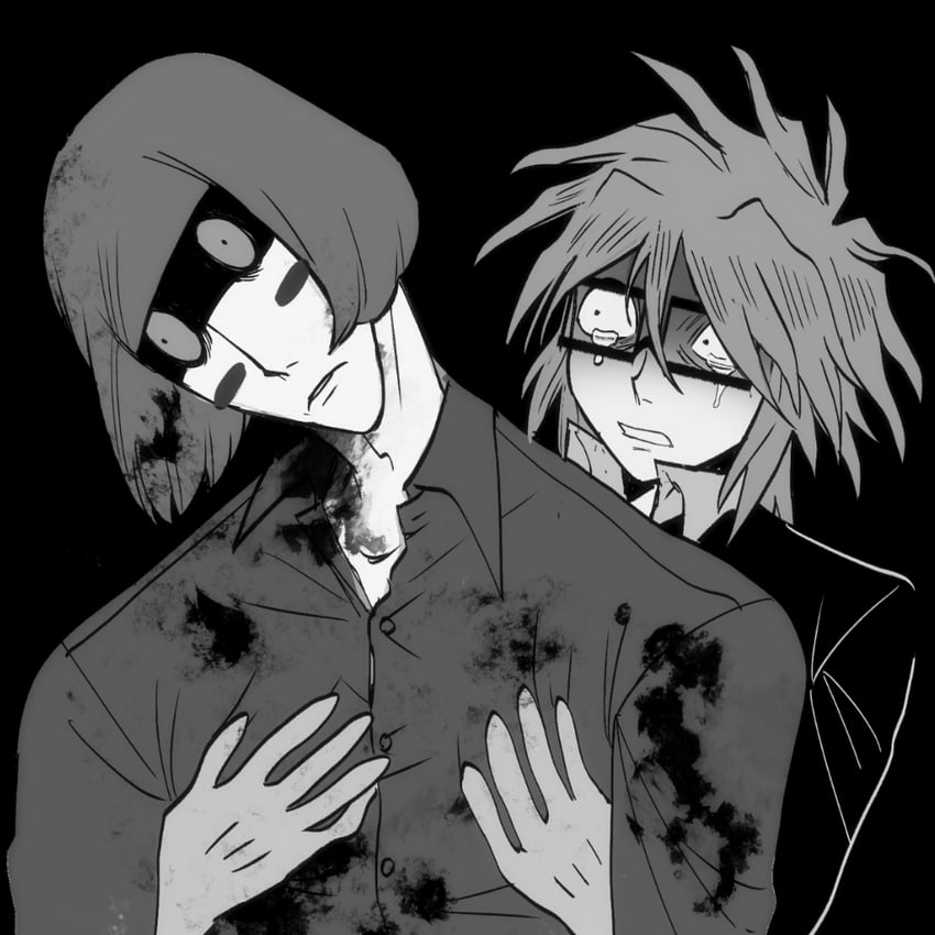 randal ivory and luther von ivory (randal's friends) drawn by szmgm