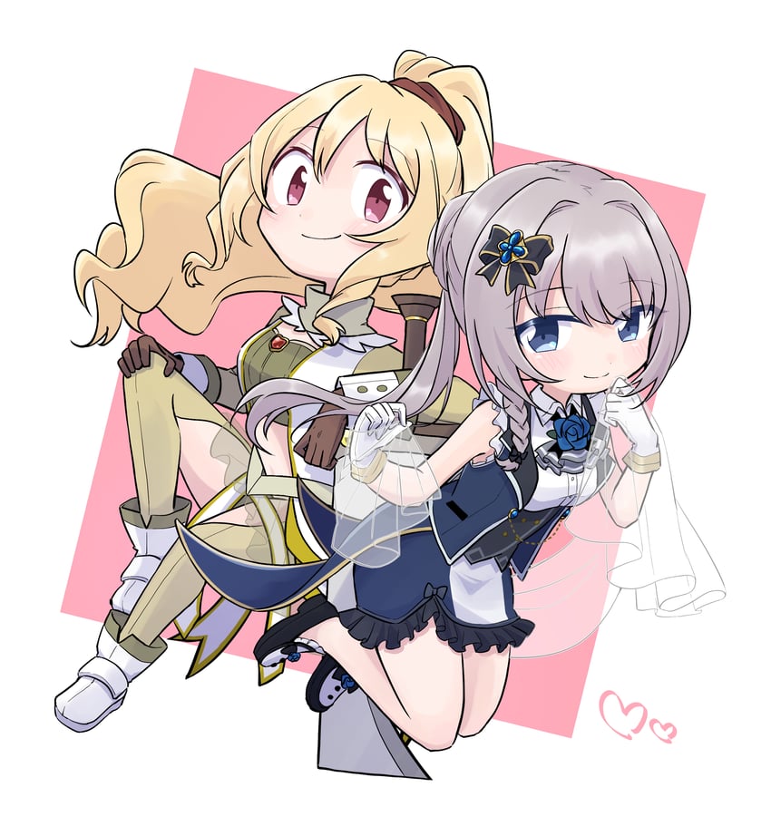 yakumo mitama and togame momoko (mahou shoujo madoka magica and 1 more) drawn by ultimate_magnum