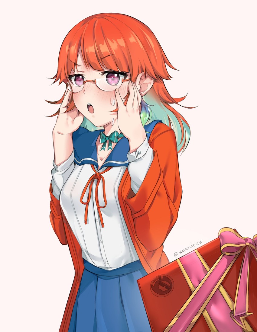 takanashi kiara and death-sensei (hololive and 1 more) drawn by kaeruruu