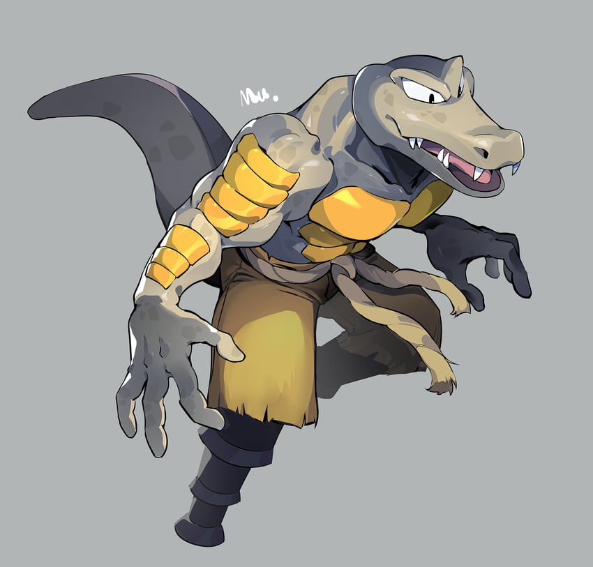 kremling and kaboing (donkey kong) drawn by mu_(mu_963)