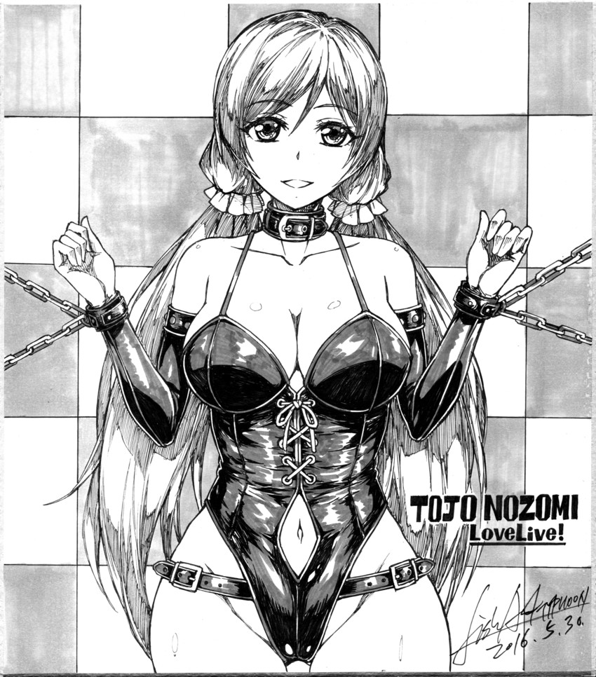 tojo nozomi (love live! and 1 more) drawn by fish.boy