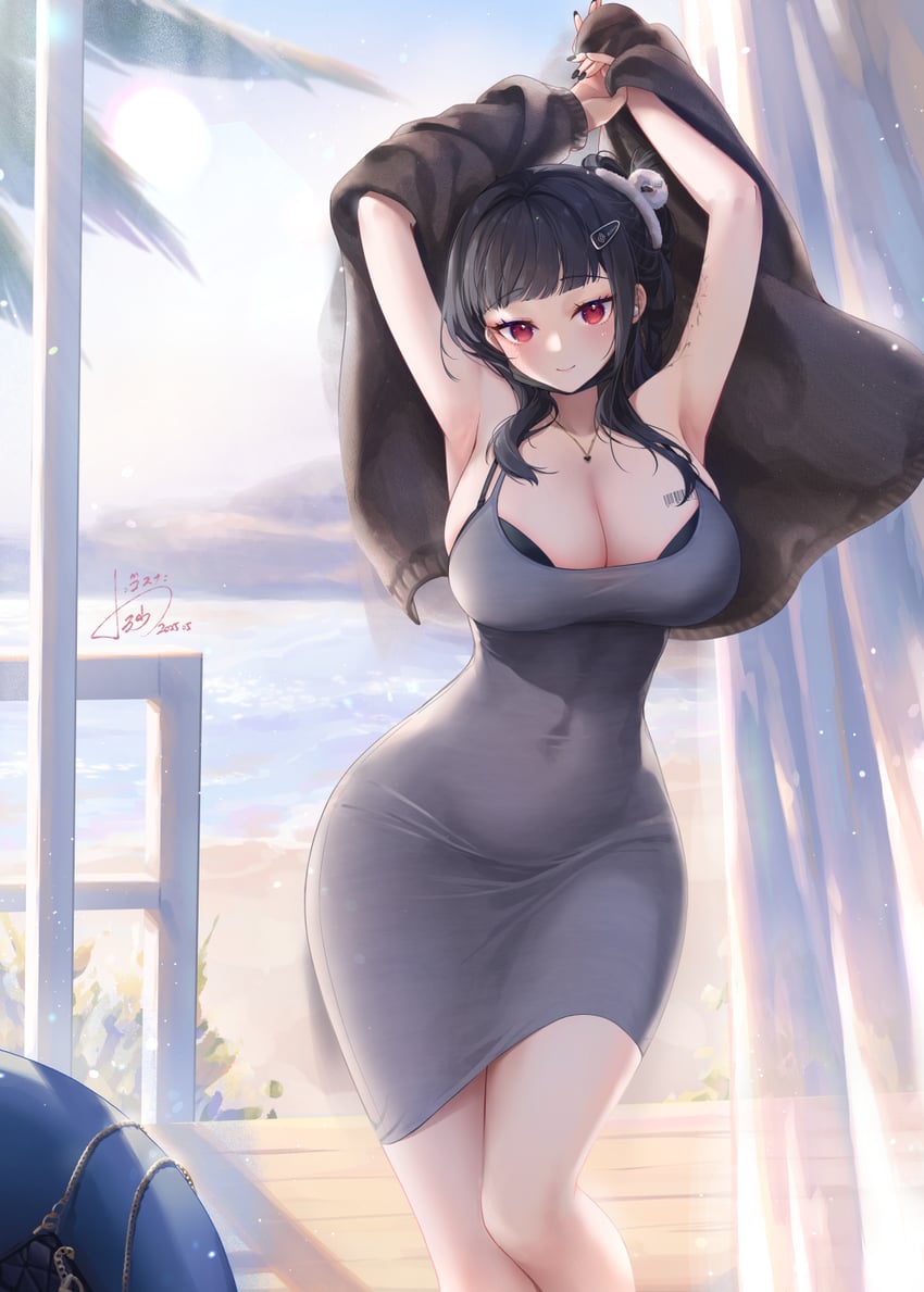 d (goddess of victory: nikke) drawn by aeon_ion