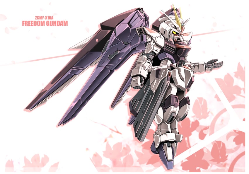 freedom gundam (gundam and 2 more) drawn by sibelurabbi