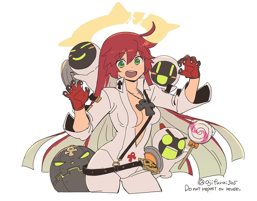jack-o' valentine (guilty gear and 1 more) drawn by asaya_minoru