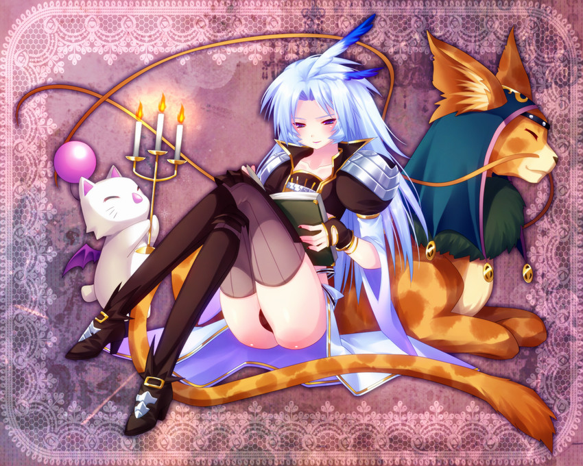 moogle and kuja (final fantasy and 1 more) drawn by minatosaiga