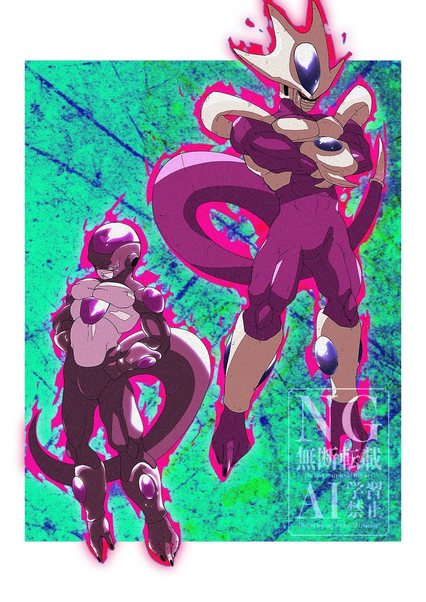 frieza, cooler, and black frieza (dragon ball and 2 more) drawn by stktik09060906