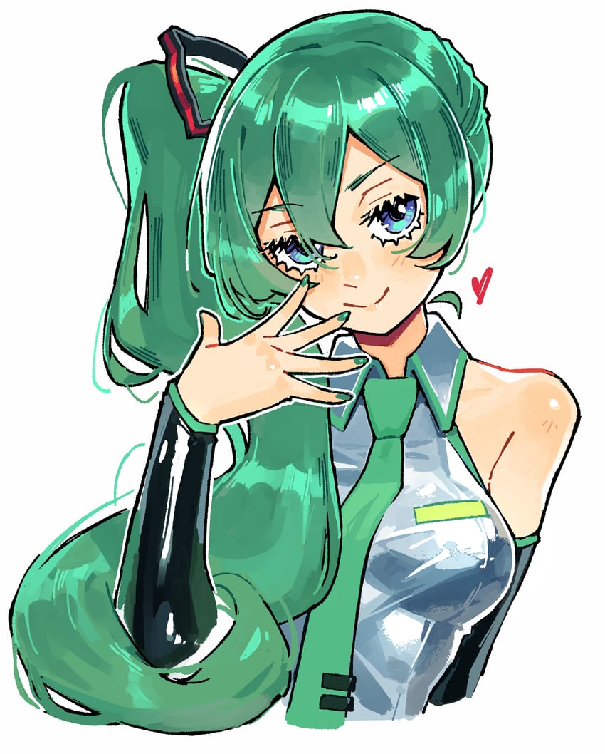 hatsune miku and ubel (vocaloid and 1 more) drawn by kaatokun