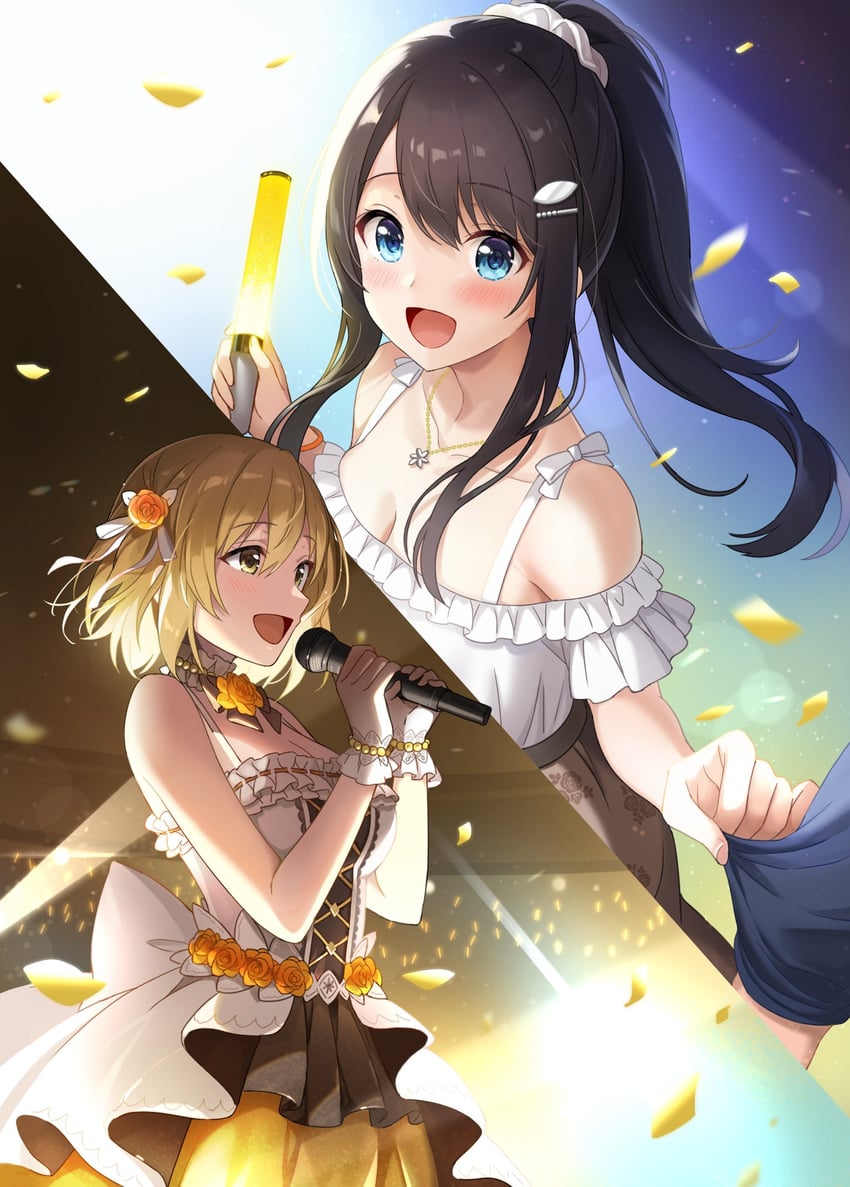 yuina asahi (oyome-san ni shitai contest ichii no kouhai ni yowami wo nigirareta) drawn by azuki_yui
