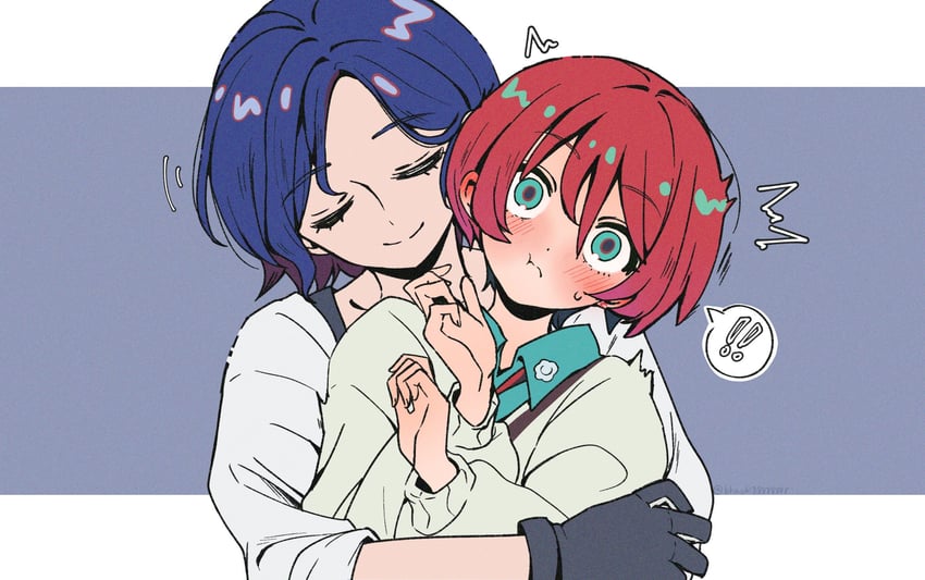 amate yuzuriha and shuji ito (gundam and 1 more) drawn by bhachi88888888