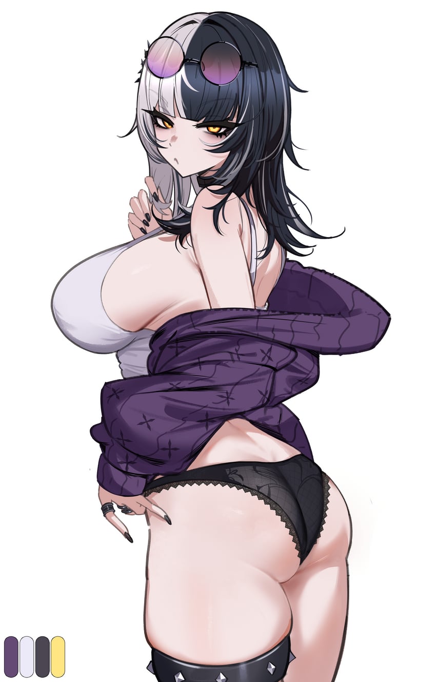shiori novella (hololive and 1 more) drawn by doujenrad