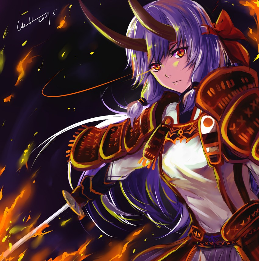 tomoe gozen (fate and 1 more) drawn by fengya