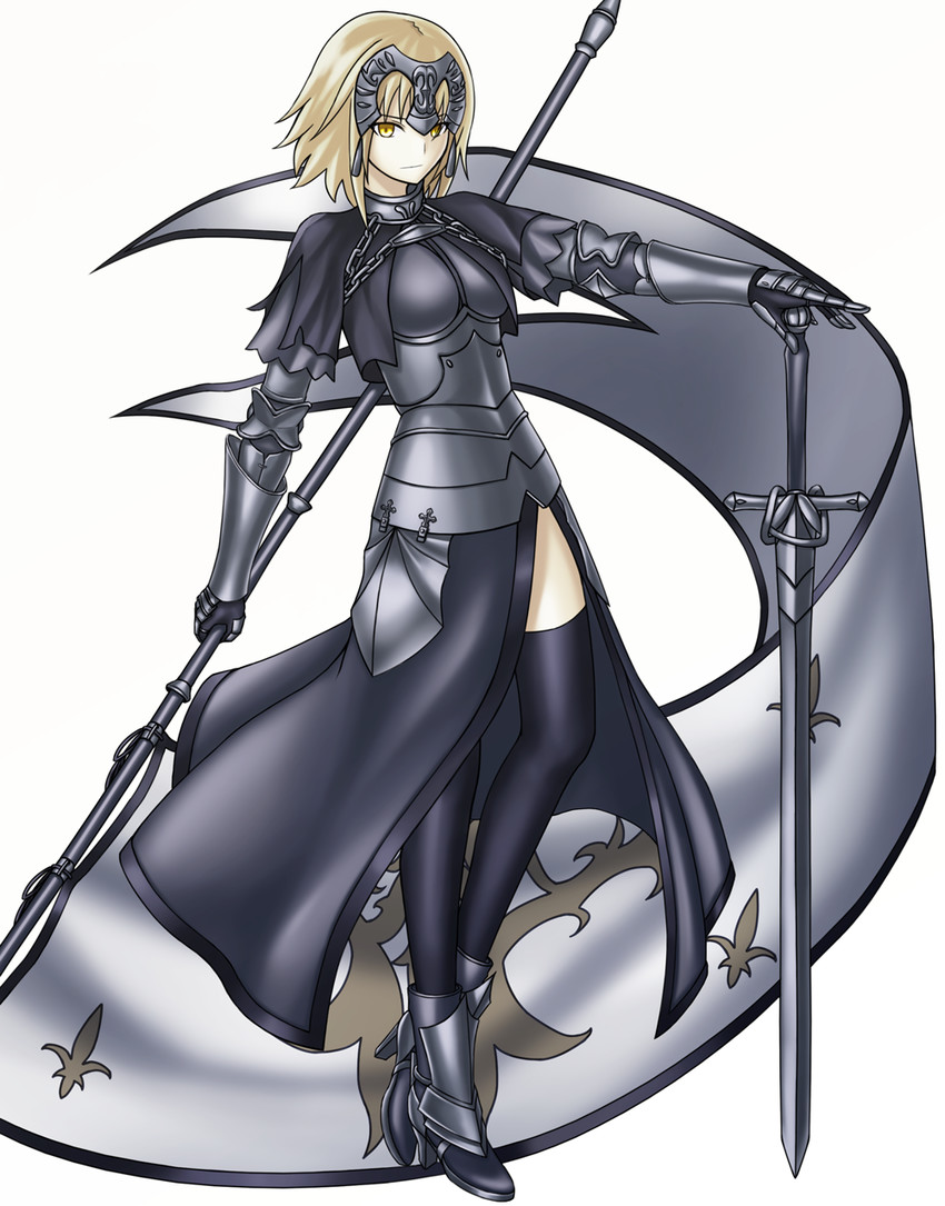 jeanne d'arc alter (fate and 1 more) drawn by rei_(tyuusi)