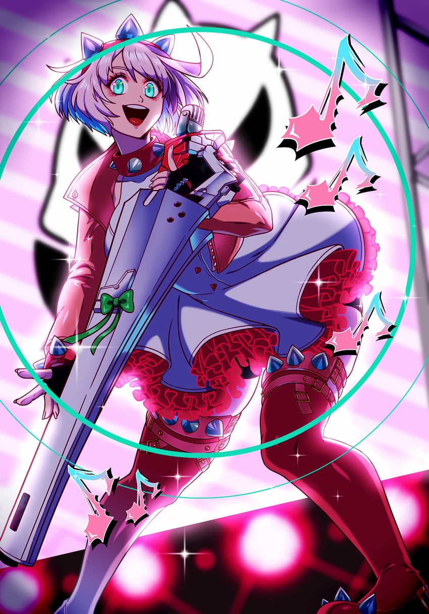 elphelt valentine (guilty gear and 1 more) drawn by kitsune23star