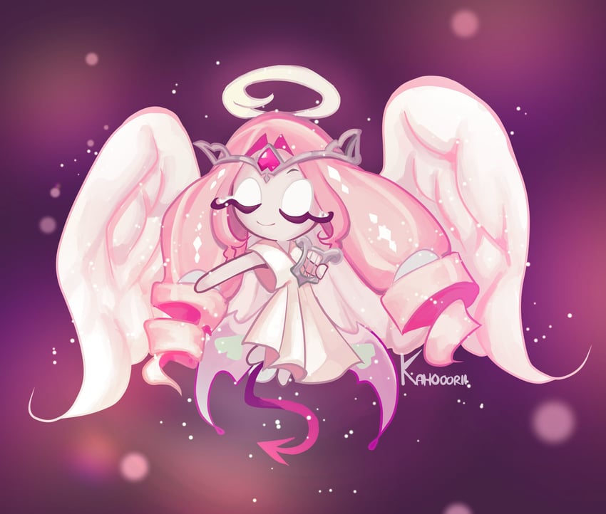 eternal sugar cookie (cookie run and 1 more) drawn by kahooorii