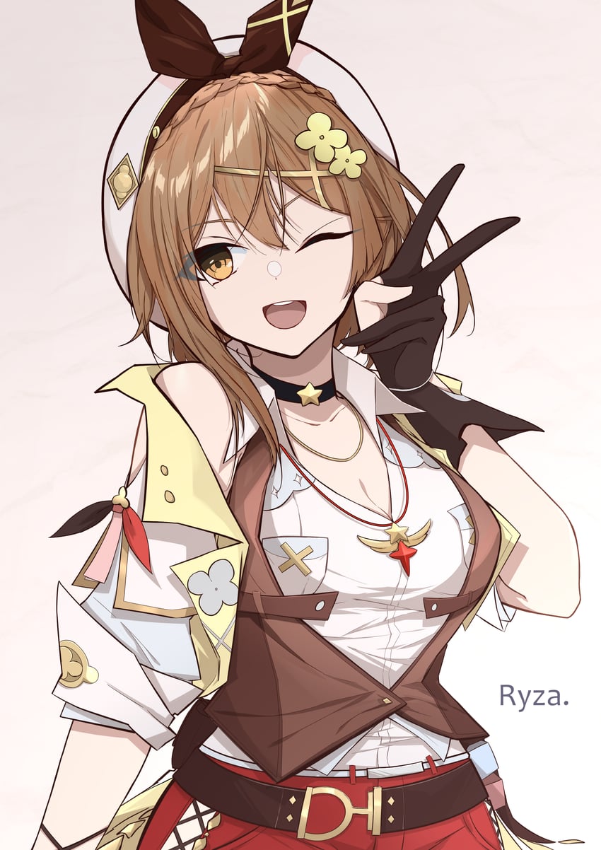 reisalin stout (atelier and 2 more) drawn by mutsu_aya