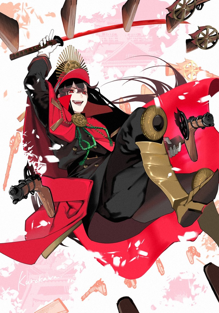 oda nobunaga (fate and 1 more) drawn by kurokw