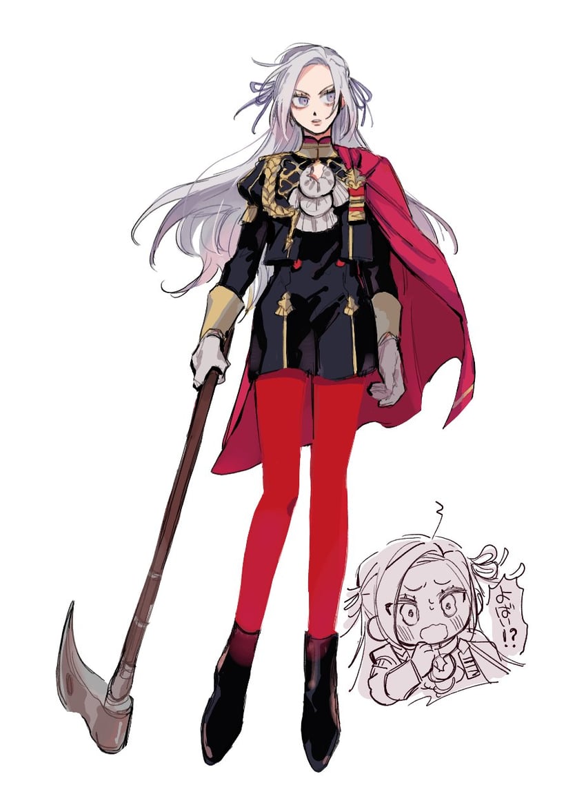 edelgard von hresvelg (fire emblem and 1 more) drawn by c4vknggjci51182