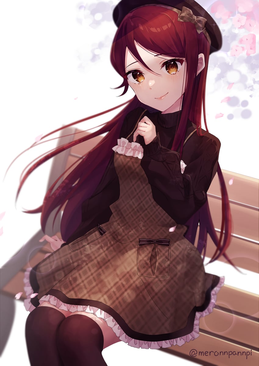 sakurauchi riko (love live! and 1 more) drawn by meronnpannpi