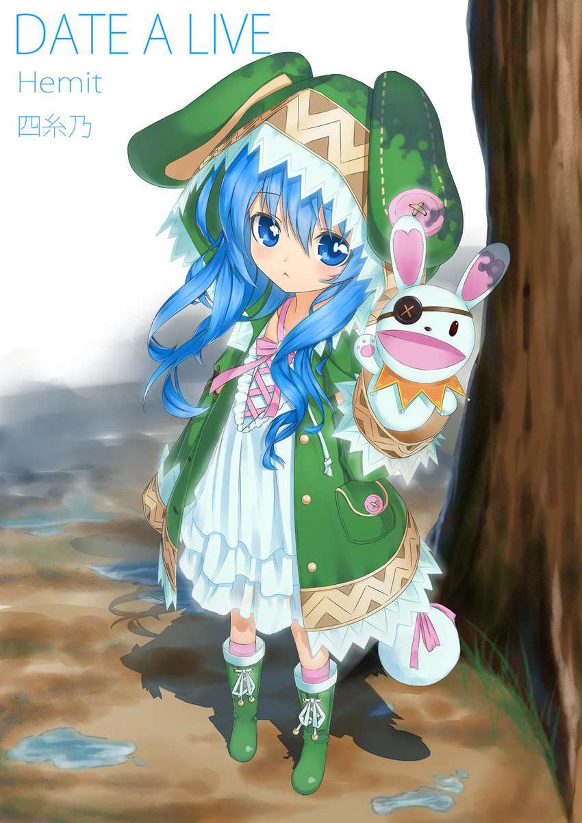 himekawa yoshino and yoshinon (date a live) drawn by neko7