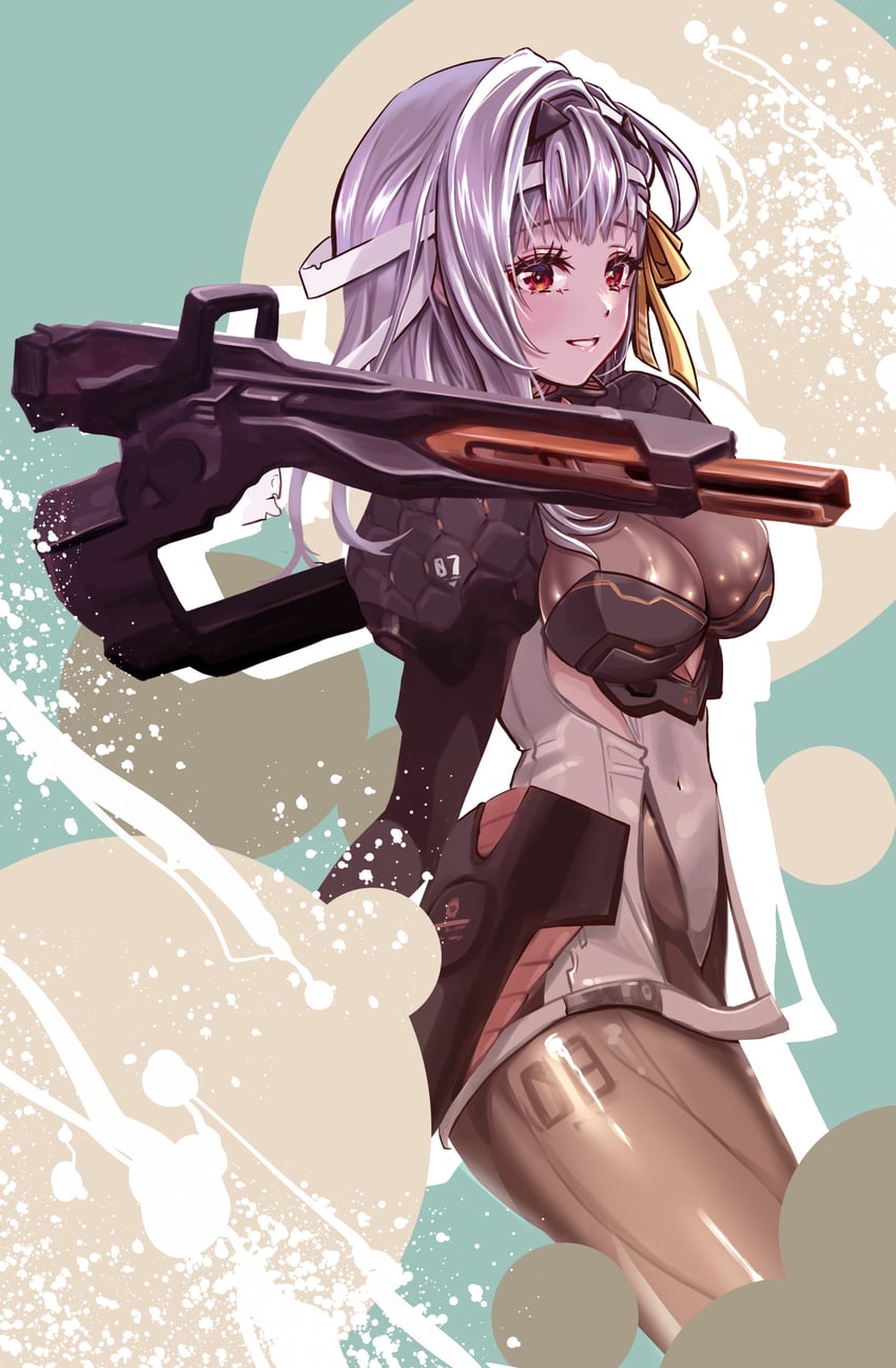 modernia (goddess of victory: nikke) drawn by reiyu_gadeteru