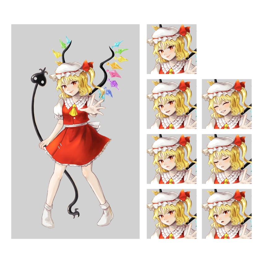 flandre scarlet (touhou and 1 more) drawn by hoshiringo0902