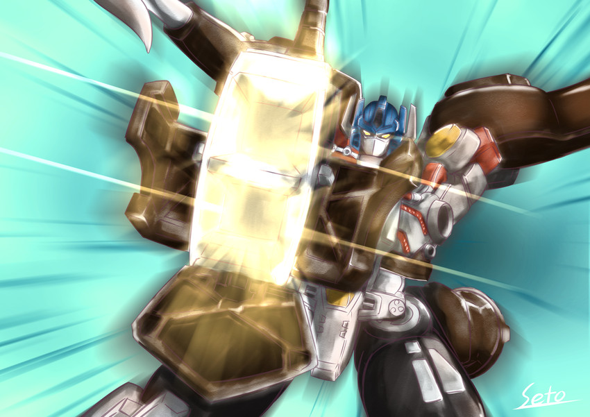 big convoy (transformers and 2 more) drawn by seto_(atsushi533822)