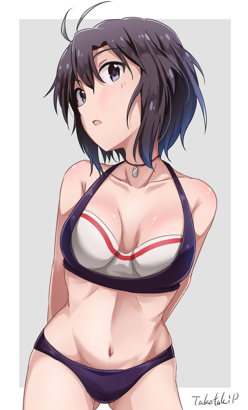 kikuchi makoto (idolmaster and 1 more) drawn by takatsuki_p