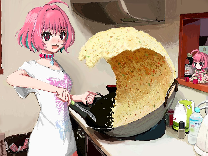 yumemi riamu (idolmaster and 1 more) drawn by aiu404l