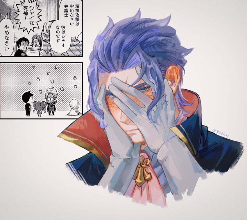 barok van zieks (ace attorney and 1 more) drawn by kaze_(yznyttdgs)