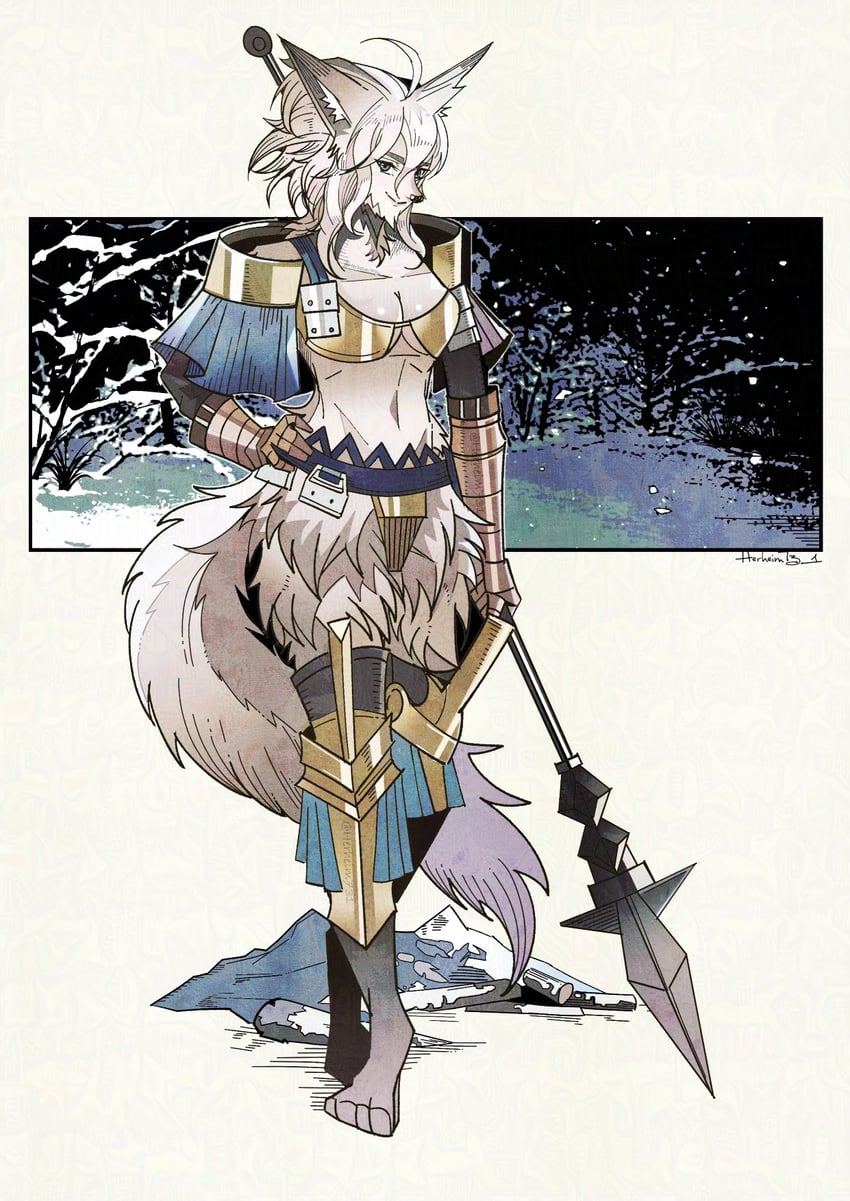 dinah (unicorn overlord) drawn by herheim