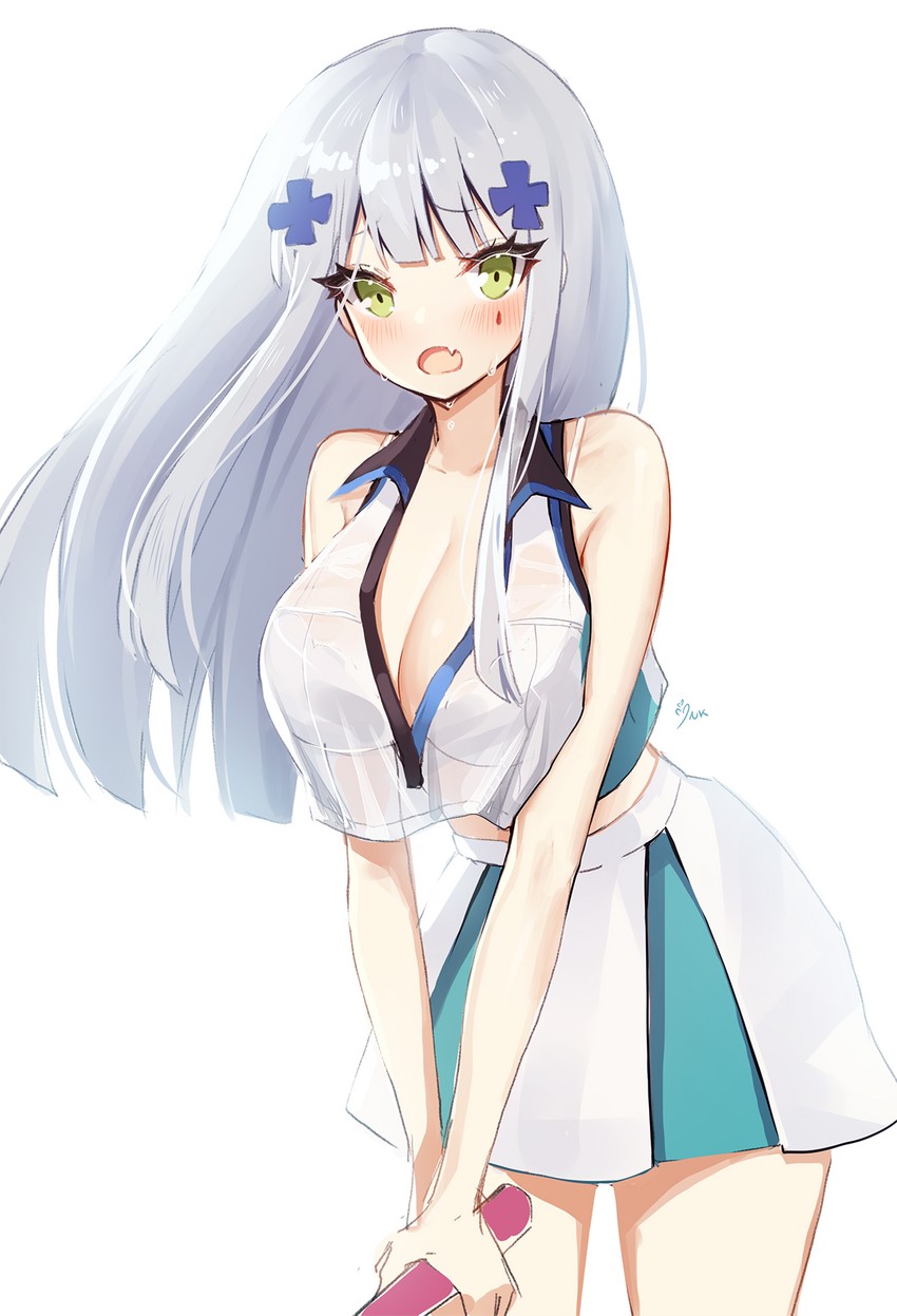hk416 and bremerton (azur lane and 1 more) drawn by ankkoyom