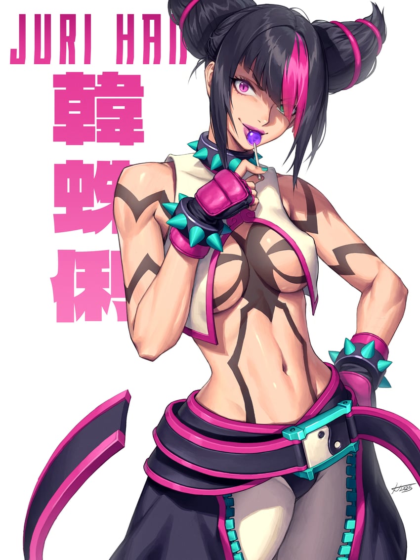 han juri (street fighter and 1 more) drawn by hichi