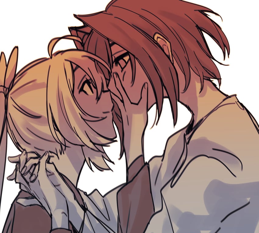 ouro kronii and nanashi mumei (hololive and 1 more) drawn by anco_(platanity)