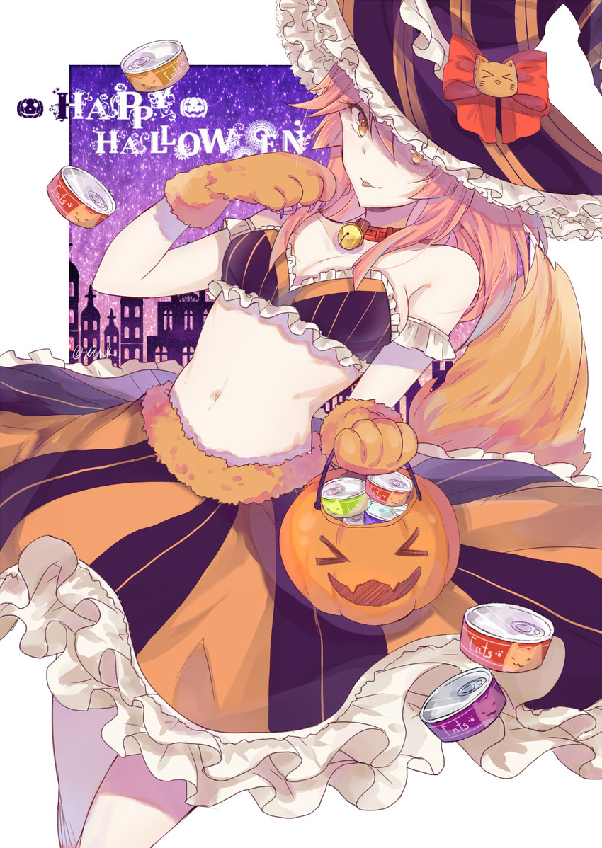 tamamo and tamamo cat (fate and 1 more) drawn by gevjon