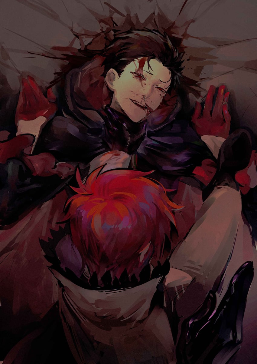 natsuki subaru and reinhard van astrea (re:zero kara hajimeru isekai seikatsu and 1 more) drawn by chuan