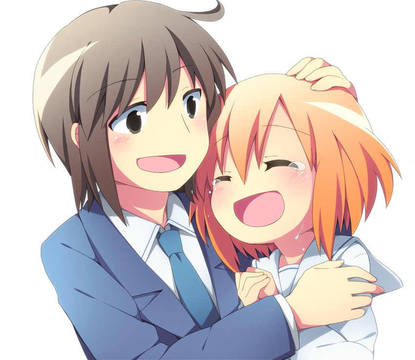 kotoura haruka and manabe yoshihisa (kotoura-san) drawn by soranagi
