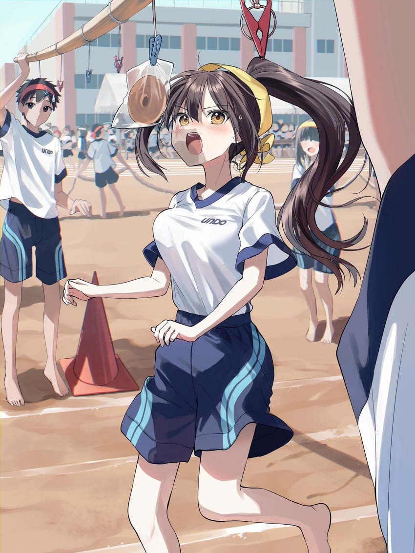 tsurugi saya (original) drawn by pentagon_(railgun_ky1206)