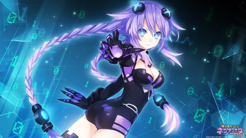 purple heart (neptune and 1 more) drawn by tsunako