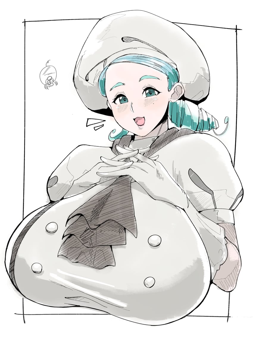 katy (pokemon and 1 more) drawn by romo_(samesameyeah)