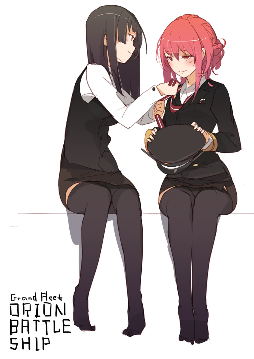 hms orion and hms monarch (original and 1 more) drawn by sakura_sora
