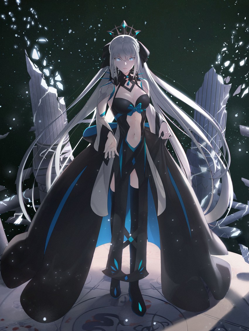 morgan le fay (fate and 1 more) drawn by zhi_hei_zhi_ye
