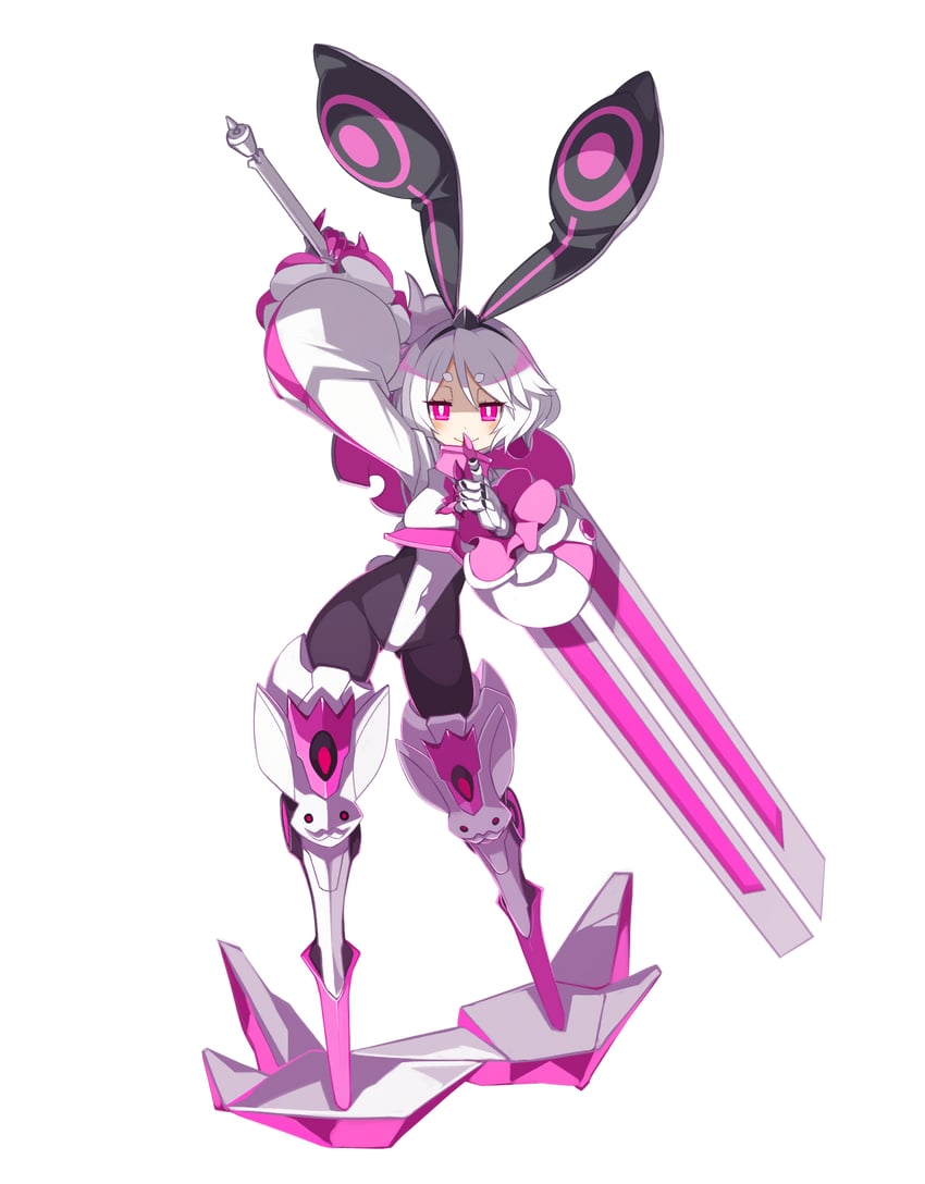 usalia and white rabbit salia (disgaea and 1 more)