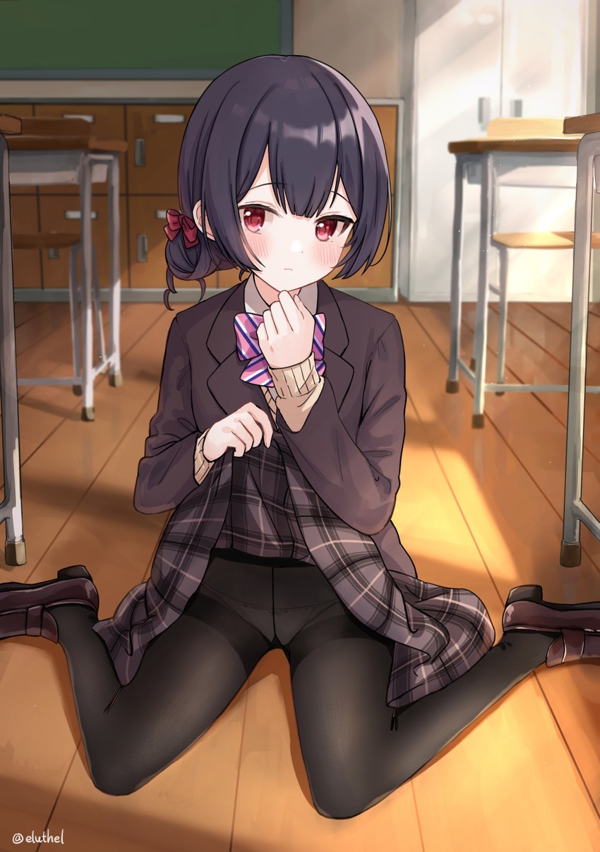 morino rinze (idolmaster and 1 more) drawn by eluthel
