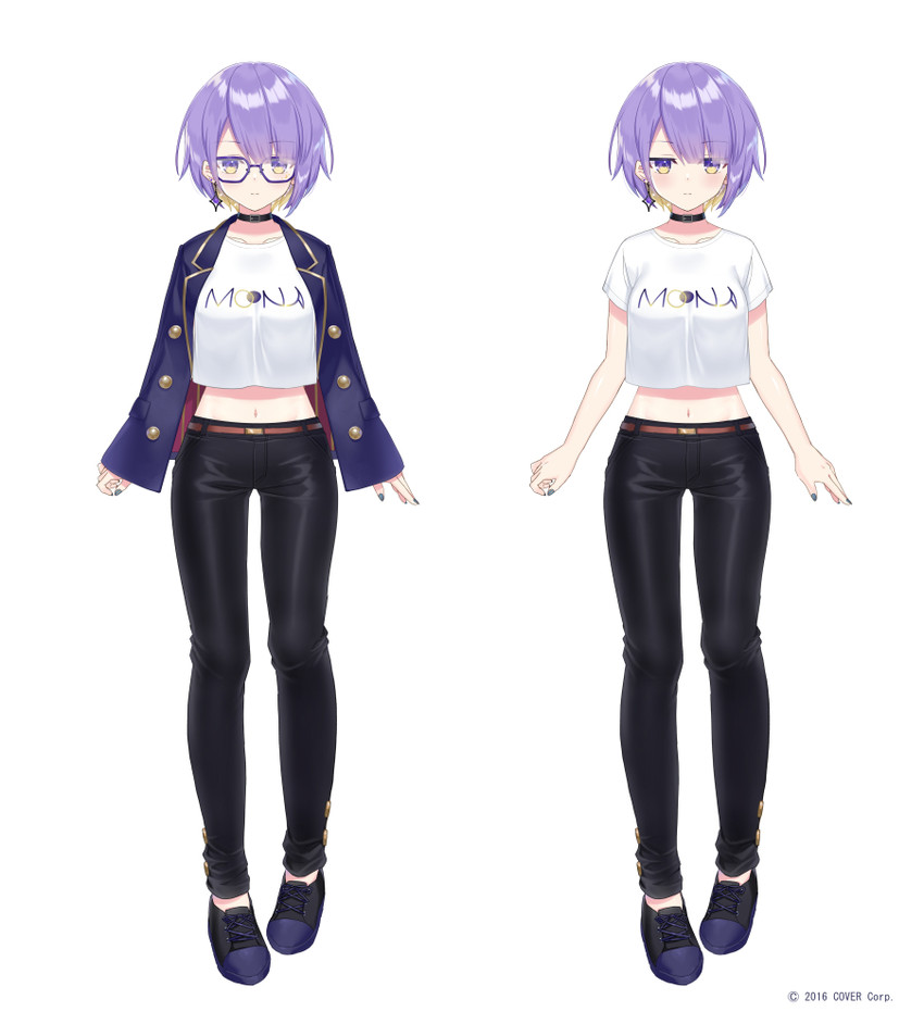 moona hoshinova (hololive and 1 more) drawn by nyori