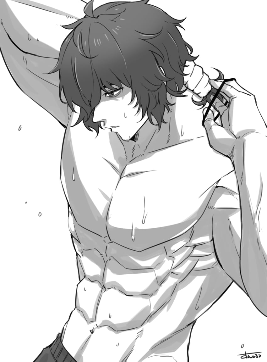 tokita ouma (kengan and 1 more) drawn by sunsirou