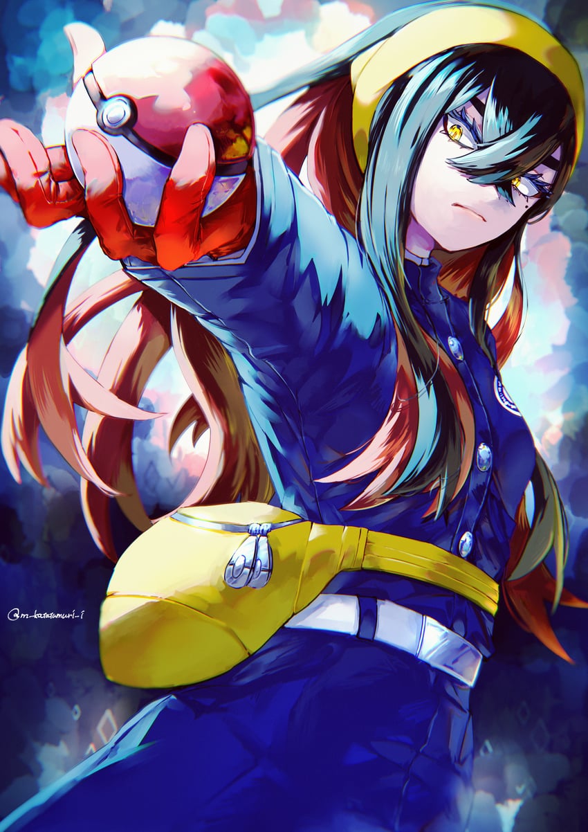 carmine (pokemon and 1 more) drawn by katatsumuri_72